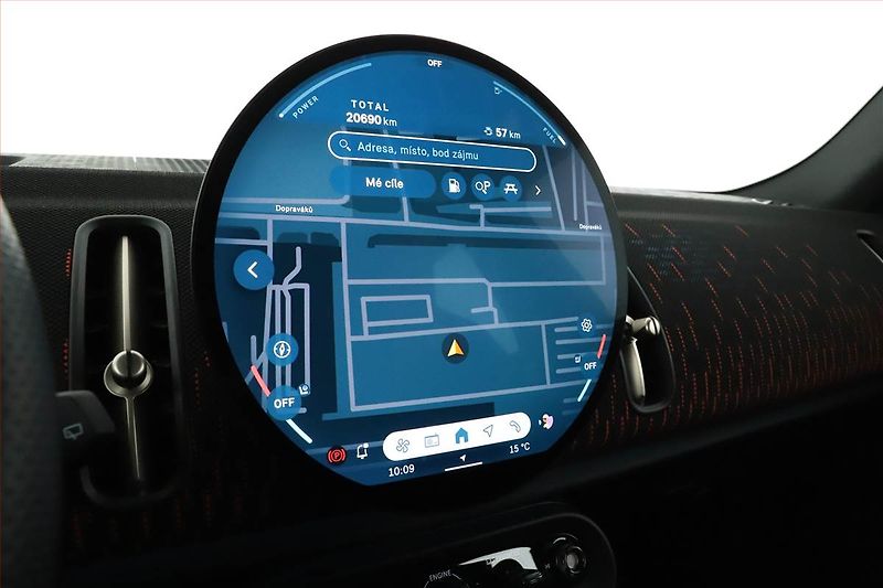Mini Countryman (2025) S All4, Navigace - fotka 9 z 15