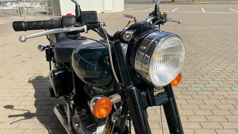 Royal Enfield Bullet Classic 20kw, A2 13t.km - fotka 9 z 15