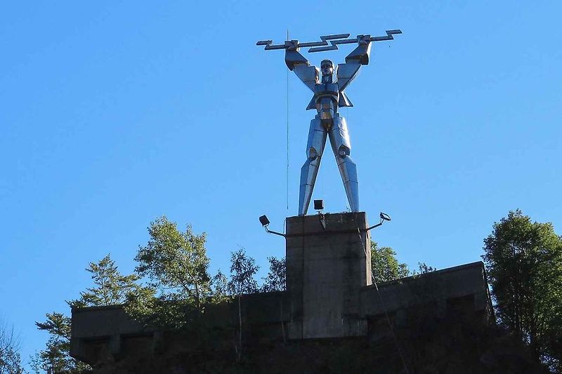 Silnice Transfagaraš byla vybudována v 80. letech.