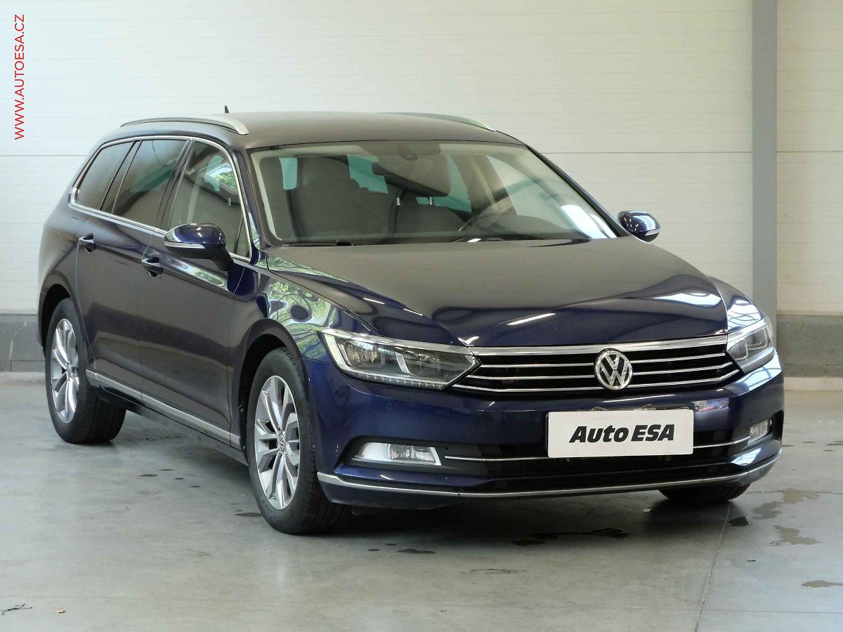 Volkswagen Passat 2.0TDI, ČR, DSG, LED, ACC