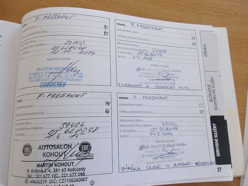 Fiat Freemont 2,4i LPG+BENZIN ! AUT ! 7 MÍST - fotka 32 z 33
