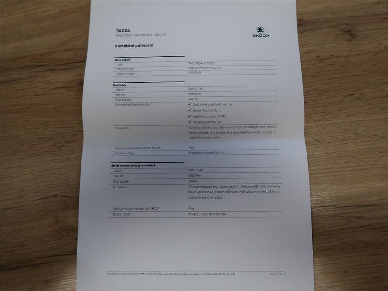 Škoda Kodiaq 2,0 TDi,110kW,1majČR,4x4,DPH - fotka 28 z 28