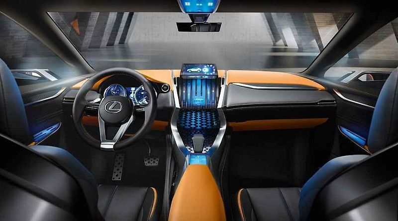 Koncept Lexus LF-NX.