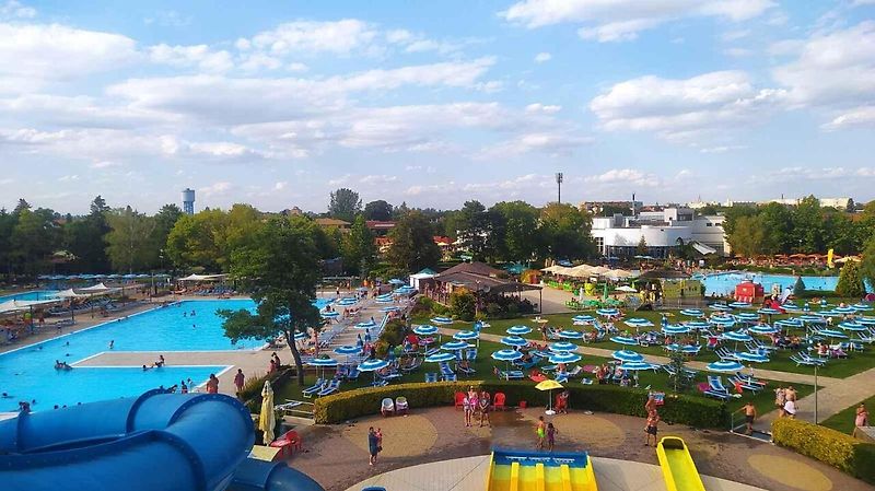 Skoro jako v aquaparku u moře.