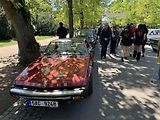 Kolonádu ovládla italská auta, na náměstí se dala ochutnat jihoevropská jídla.