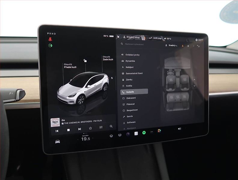 Tesla Model Y (2022) Long Range AWD 79kWh, SoH 93% - fotka 24 z 33