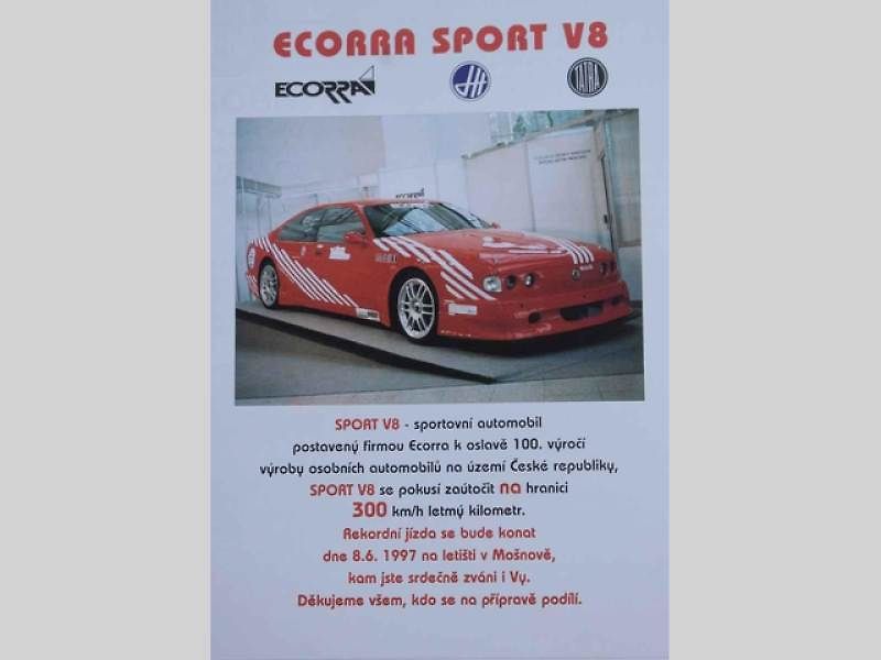 Ecorra Sport V8 dodnes budí úctu