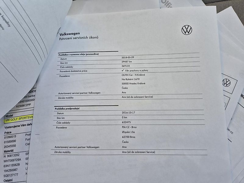 Volkswagen Golf Sportsvan (2016) 2.0TDi 110KW Highline původ ČR - fotka 45 z 51
