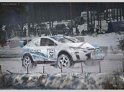 Šestnáctiválcový supersport se do rally opravdu příliš nehodí. I když má 4x4