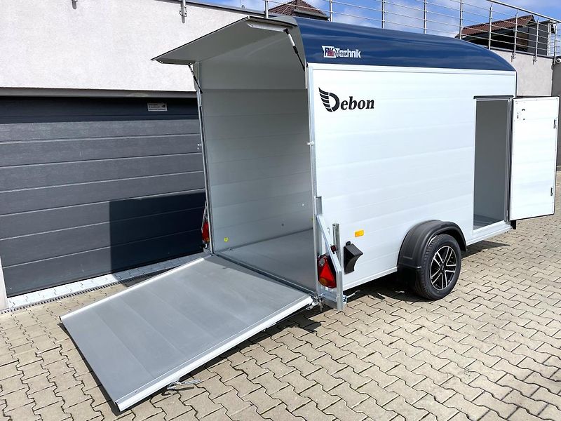 Debon (2026) C400, ALU bočnice, modrý - fotka 7 z 26