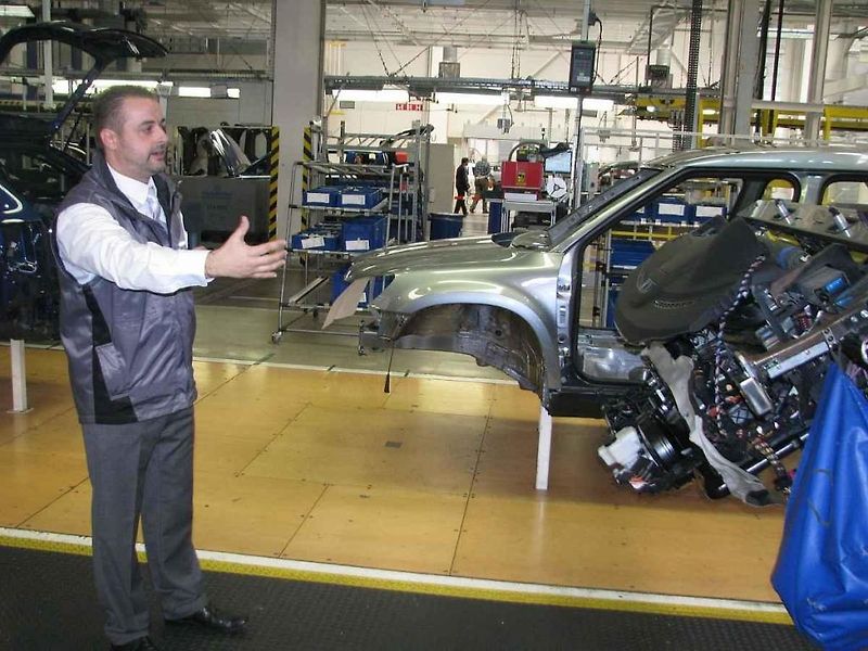 Ze dne otevřených dveří v automobilce Škoda v Kvasinách