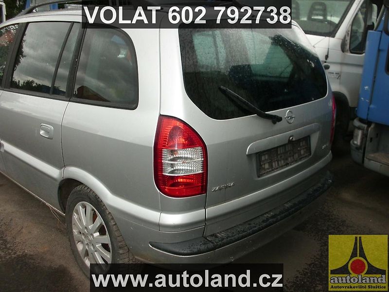 Opel Zafira (2001) VOLAT 602 792738 - fotka 4 z 10