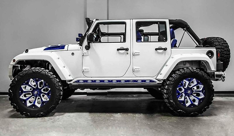 Jeep Wrangler v úpravě Voltron.
