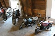 Kouzelný mlýn v Hradčanech otevírá muzejní expozici zapomenutých a ztracených motocyklů a strojů.