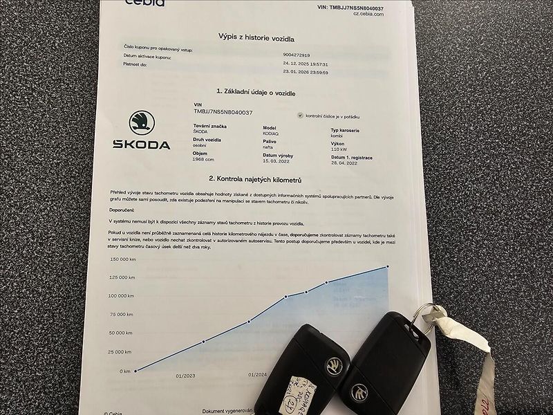 Škoda Kodiaq 2,0TDi 110KW DSG STYLE TZ - fotka 47 z 52