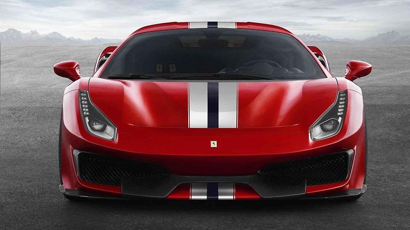 Zrychlení Ferrari 488 Pista z nuly na 100 km/h.