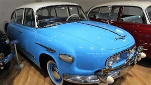 Tatra 603 verze 1963 v olomouckém muzeu historických aut