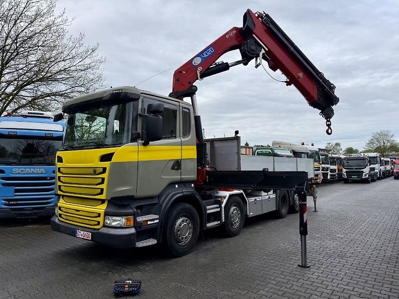 Scania (2014) R410 8x2 valník + HR EURO 6 - fotografie inzerátu