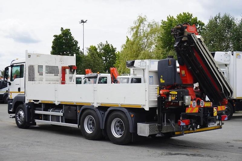 MAN TGS (2019) 26.420 6x4 valník + HR - fotka 2 z 13
