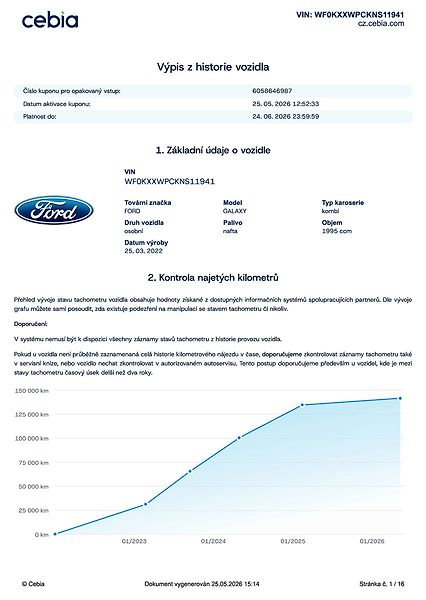 Ford Galaxy 2.0 EB Titanium 140 kW LED - fotka 49 z 50