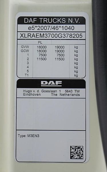 DAF CF (2022) 320 chlaďák EURO 6 - fotka 15 z 15