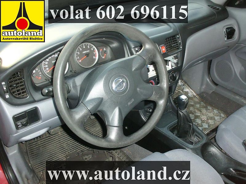 Nissan Almera (2002) VOLAT 602 696115 - fotka 7 z 9