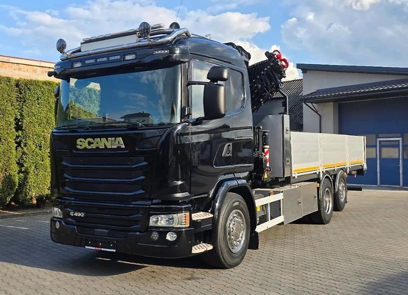 Scania (2017) G490 6x2 valník + HR EURO 6 - fotka 2 z 16
