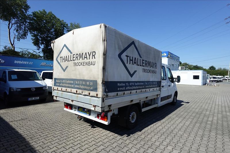 Opel Movano 2,3 CDTI  DVOUKABINA 7MÍST VAL - fotka 7 z 20