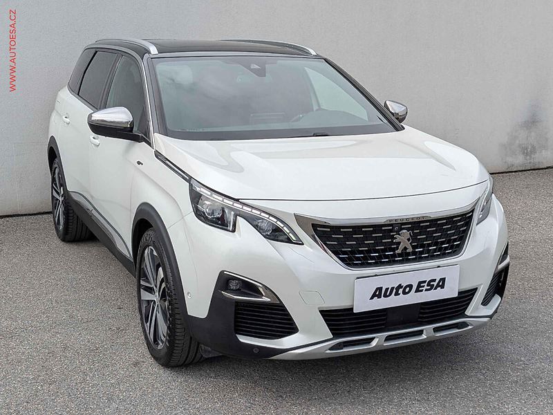 Peugeot 5008 (2018) 2.0HDi 7míst, ČR, AT, LED - fotografie inzerátu
