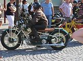 Sraz historických motocyklů Čechie-Böhmerland v Krásné Lípě