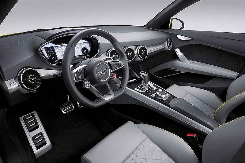 Koncept Audi TT offroad.