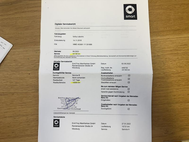 Smart Forfour (2018) EQ plná servisní historie - fotka 29 z 30