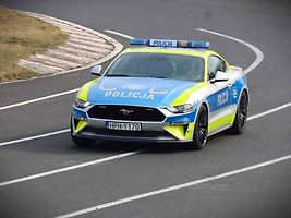 Polští policisté získali zabavený Ford Mustang GT.