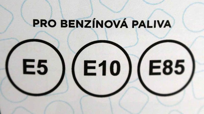 Označení pro jednotlivé typy nafty
