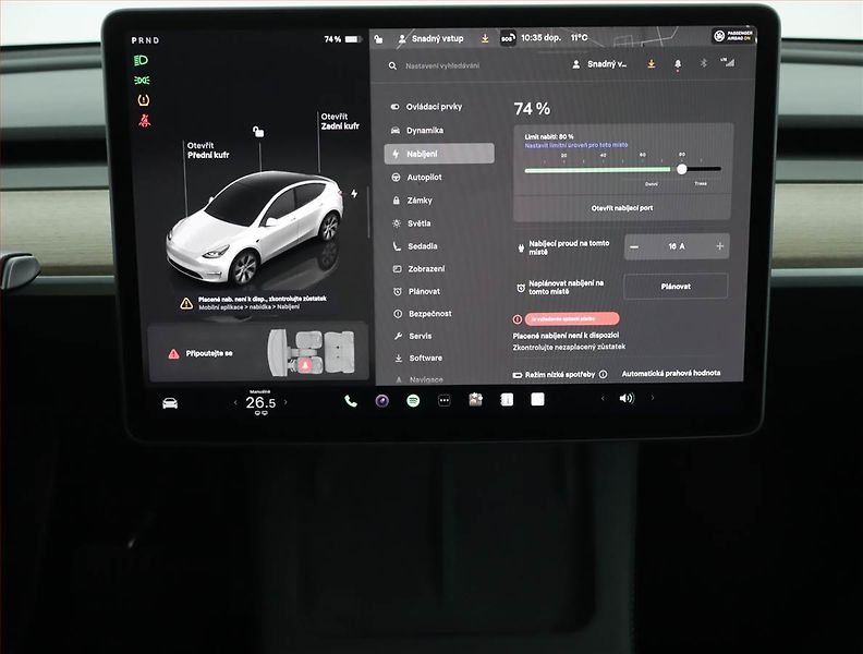 Tesla Model Y (2023) Long Range AWD 79kWh, SoH 92% - fotka 11 z 21
