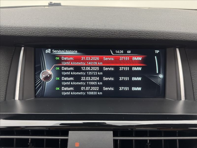 BMW X3 3,0 35d 4X4 M DPH KŮŽE LED ČR - fotka 23 z 49