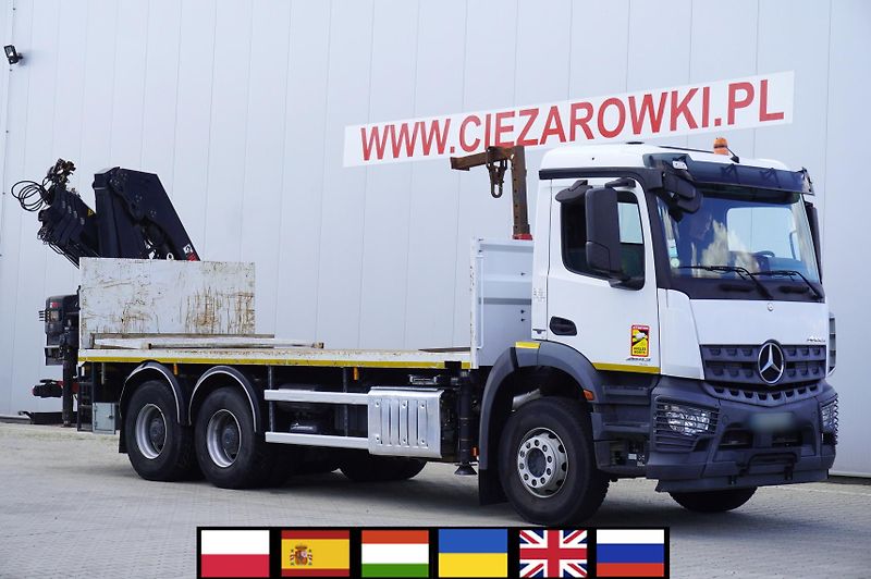 Mercedes-Benz (2018) Arocs 2643 6x4 / HIAB X-Hiduo  - fotka 1 z 22