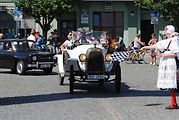 Veterány se sjely do Veselí nad Lužnicí na Selské Baroko 2023.