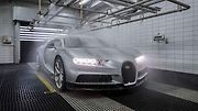 Výrobní prostory Bugatti Chiron ve francouzském Molsheimu.