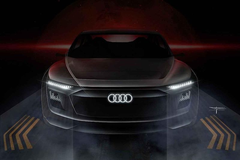 Koncept Audi e-tron Sportback.