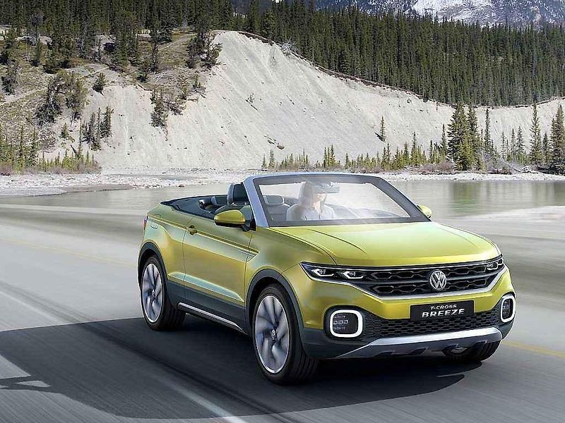 Koncept Volkswagen T-Cross Breeze.