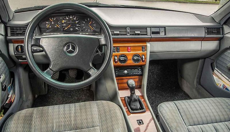 Mercedes-Benz třídy E s milionem najetých kilometrů.