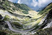Silnice Transfagaraš byla vybudována v 80. letech.