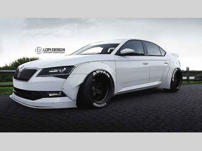 Škoda Octavia jako kabriolet.