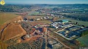 Staveniště dálnice D6 úseku Petrohrad - Lubenec. Foto: Jan Banán Svoboda