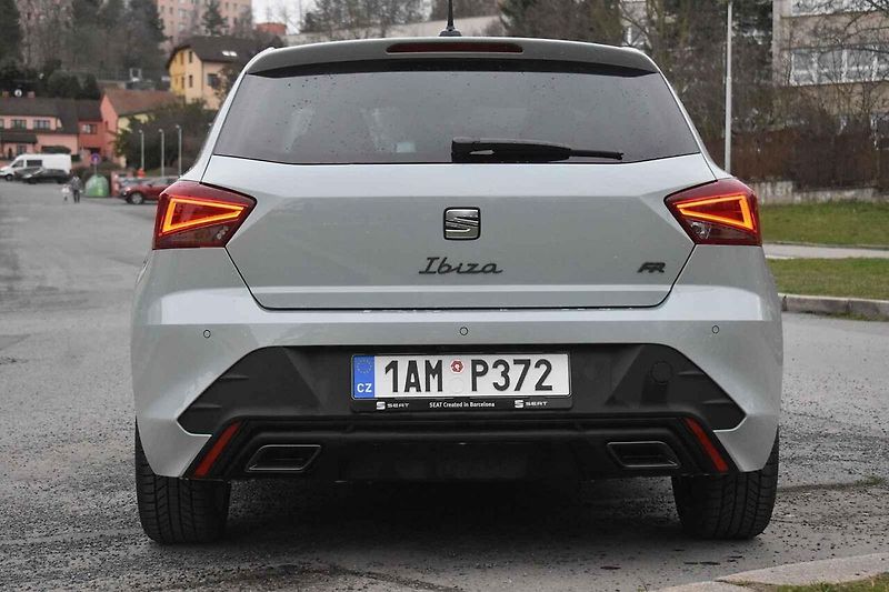 Seat Ibiza jsem otestoval v nejdražší dostupné verzi.