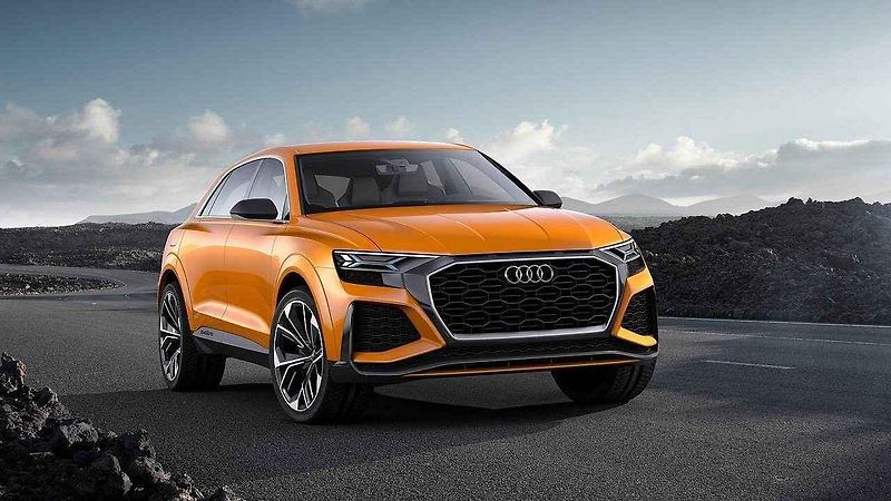 Koncept Audi Q8 sport.