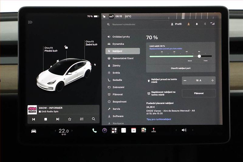 Tesla Model 3 (2021) Performance 82kWh, SoH 98% - fotka 8 z 29