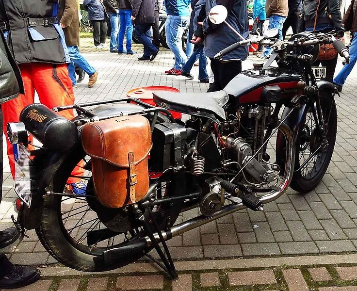 Motocykly Imperia se v Německu vyráběly deset let. Velké úspěchy slavily zejména při silničních závodech. Na snímku je Imperia H 500 Sport na Oldtimer festivalu Nürburgring 2007.