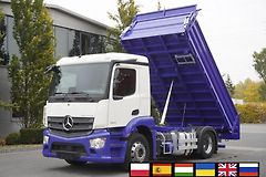 Mercedes-Benz Actros (2022) 1835 LS MP5 / NEW 3-way tipper - fotografie inzerátu